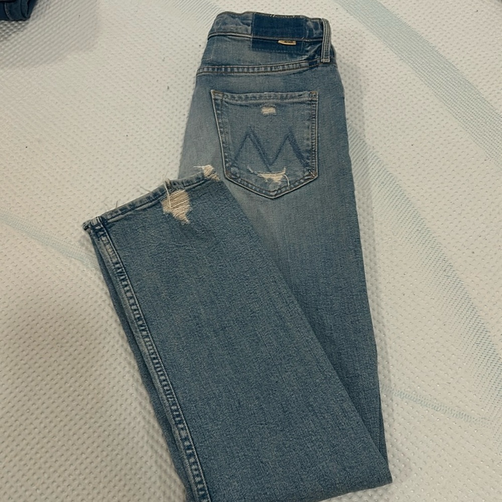 Mother High waisted rider jean